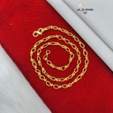 Gold Tone Designer Chain 18 Inch | DN-4446