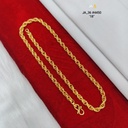 Gold Tone Designer Chain 18 Inch | DN-4450