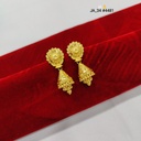 1 Gram Gold Plated Jhumka Earrings | DN-4481