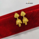 1 Gram Gold Plated Jhumka Earrings DN-4502