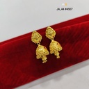 1 Gram Gold Plated Jhumka Earrings DN-4507