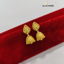 1 Gram Gold Plated Jhumka Earrings  DN-4508
