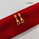 1 Gram Gold Plated Latkan Earrings DN-4467