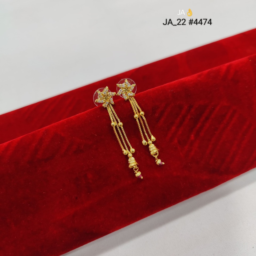 1 Gram Gold PlatedLatkan Earrings DN-4472
