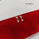 1 Gram Gold Plated Floral  Earrings DN-4515