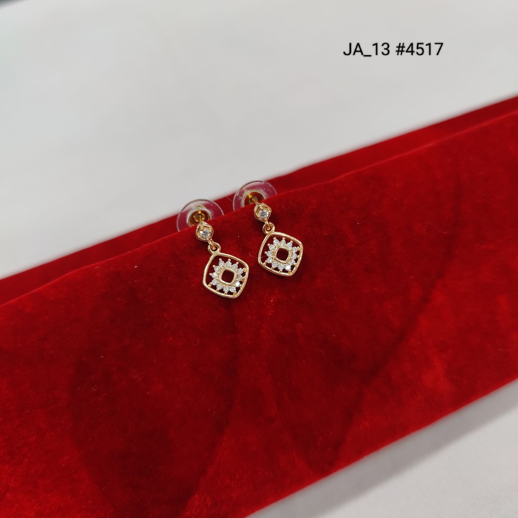 1 Gram Gold Plated  Drop Earrings DN-4517