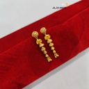 Gold Tone Long Jhumka Drop Earrings | DN-4690
