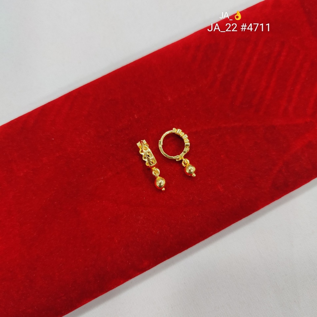 1 Gram Gold Plated Mini Hoop Earrings | DN-4711
