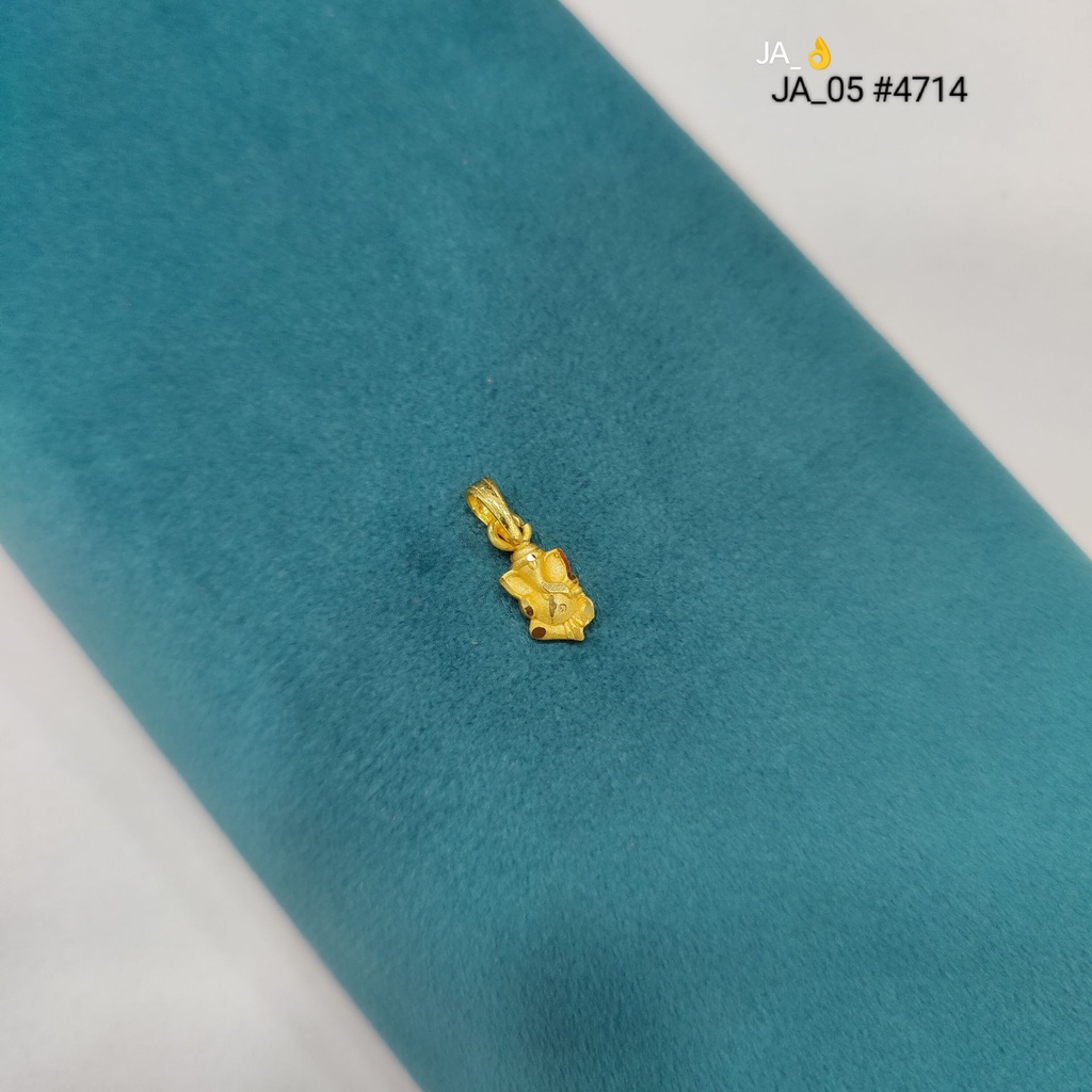 1 Gram Gold Plated Lord Ganesha Pendant | DN-4714