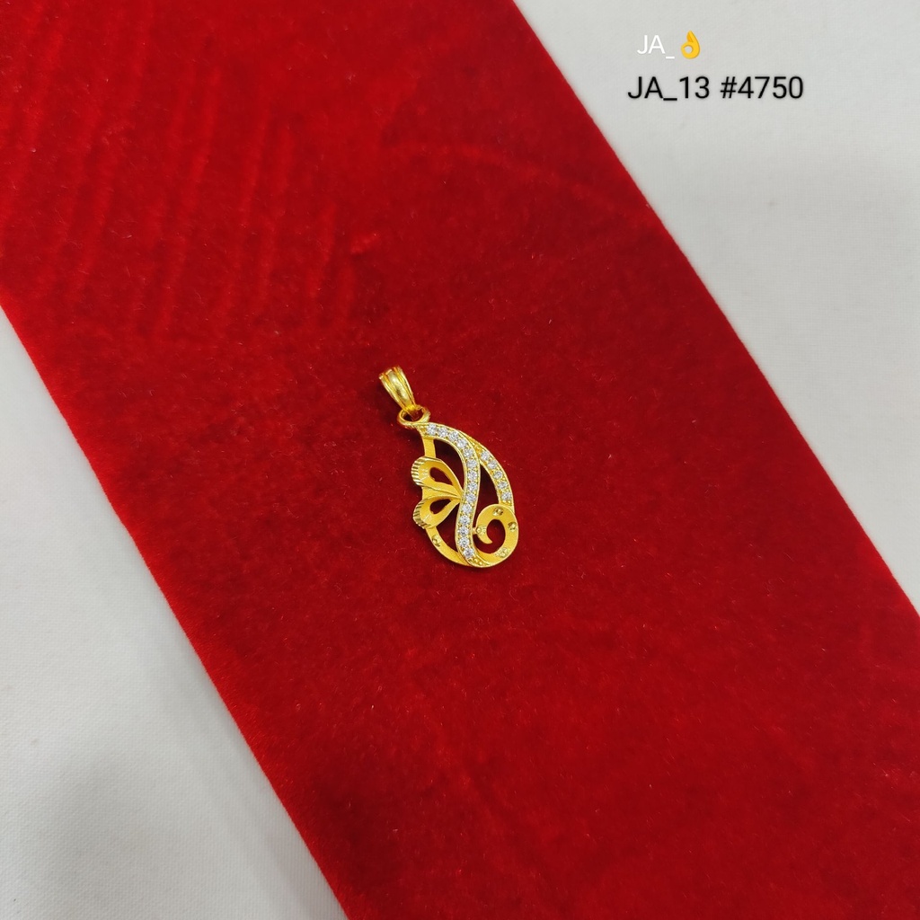 1 Gram Gold Plated Elegant Pendant | DN-4750