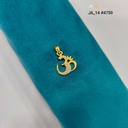 1 Gram Gold Plated Om Pendant DN-4759