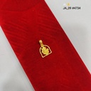1 Gram Gold Plated Ganesh Designer Pendant | DN-4734