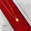 1 Gram Gold Plated Ganesha Pendant Chain | DN-4728