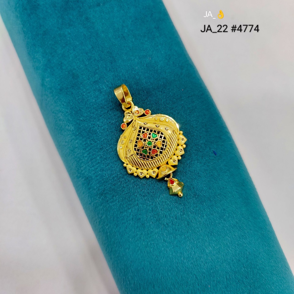 1 Gram Gold Plated Pendant DN-4774