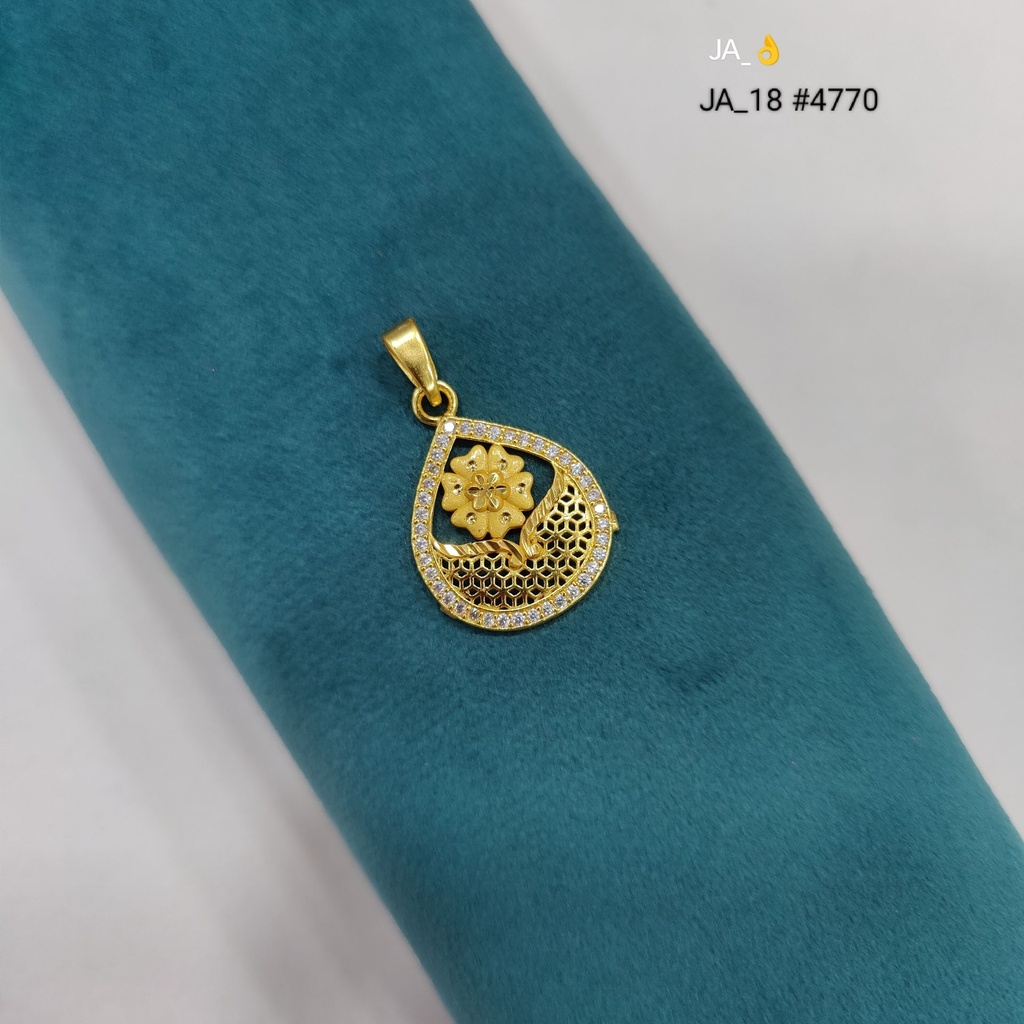 1 Gram Gold Plated Pendant DN-4770