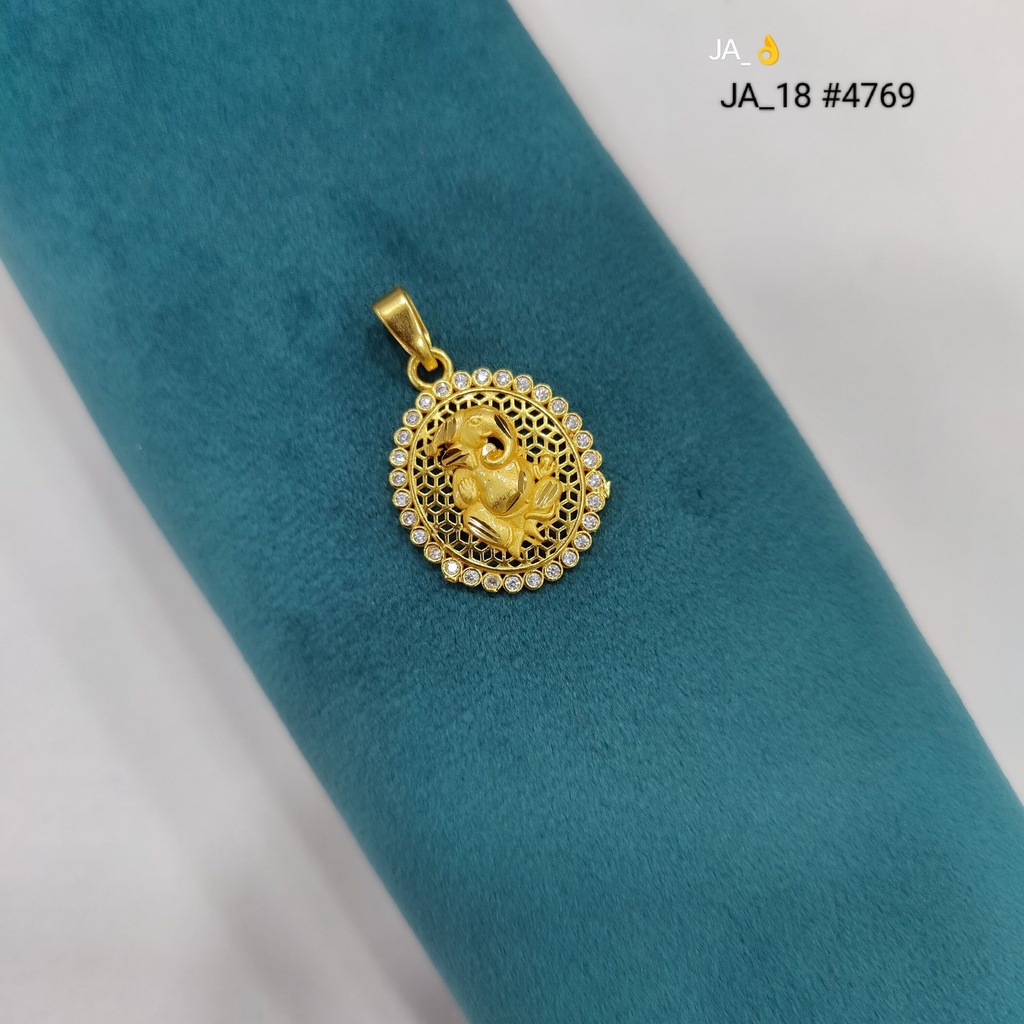 1 Gram Gold Plated Pendant DN-4769