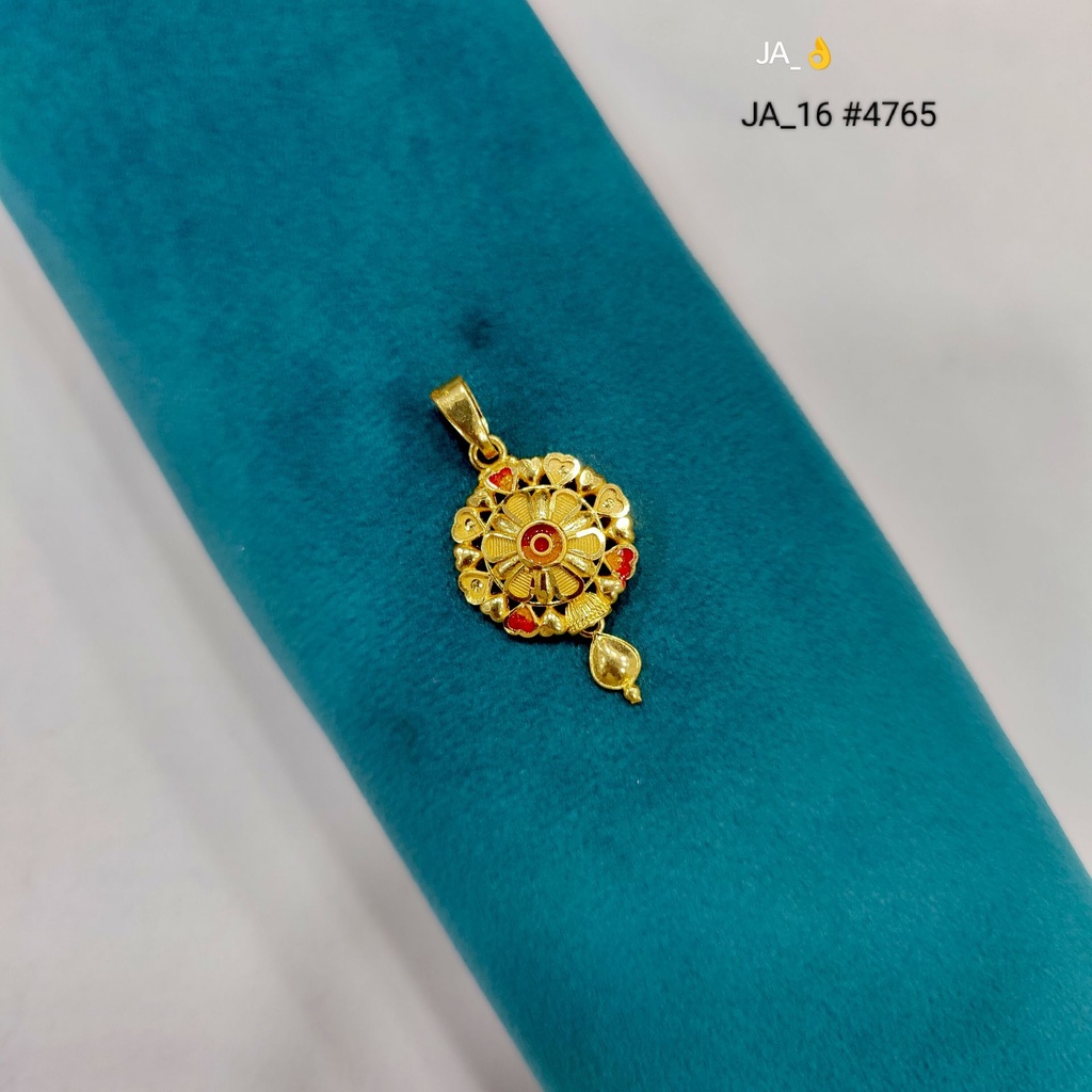 1 Gram Gold Plated Pendant DN-4765