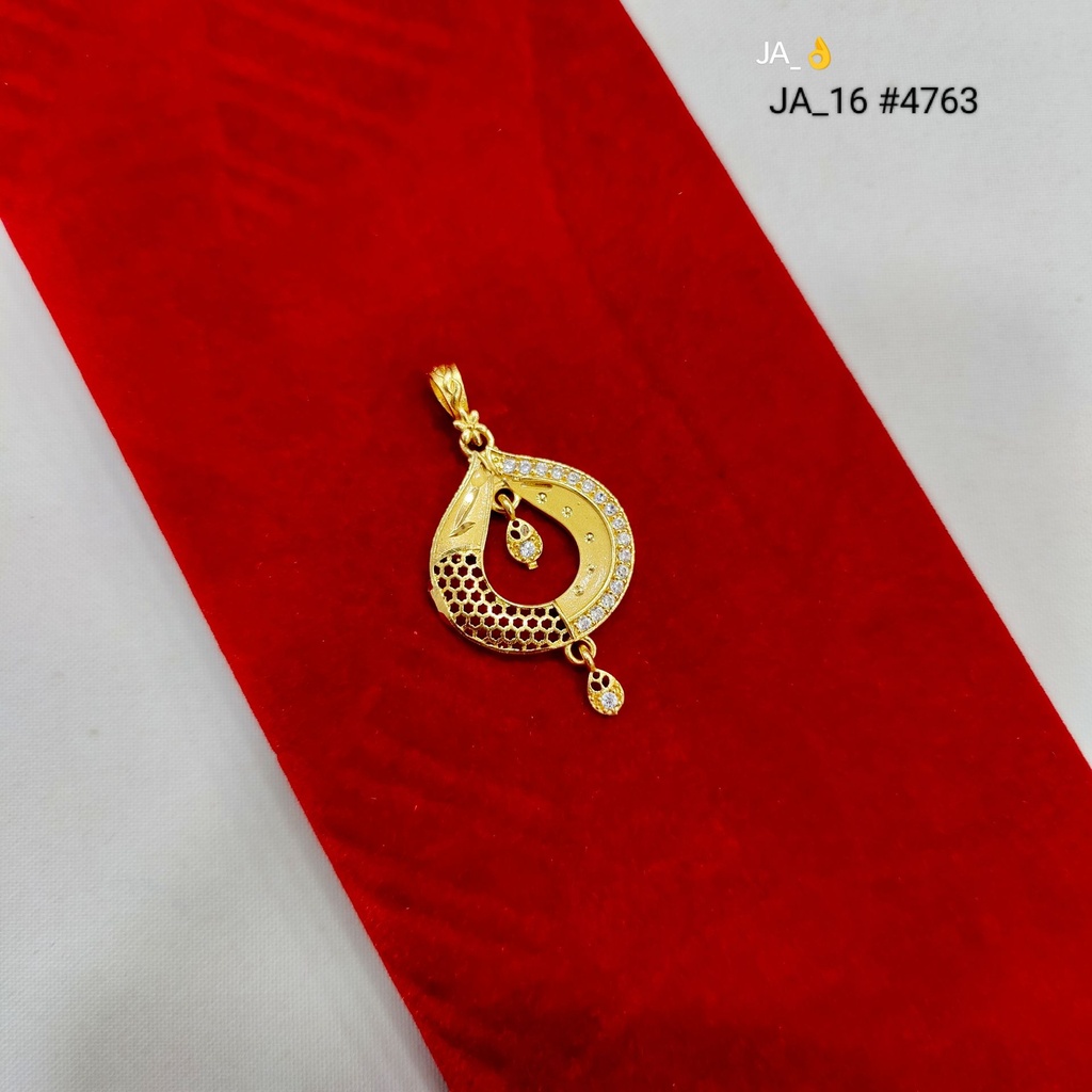1 Gram Gold Plated Pendant DN-4763