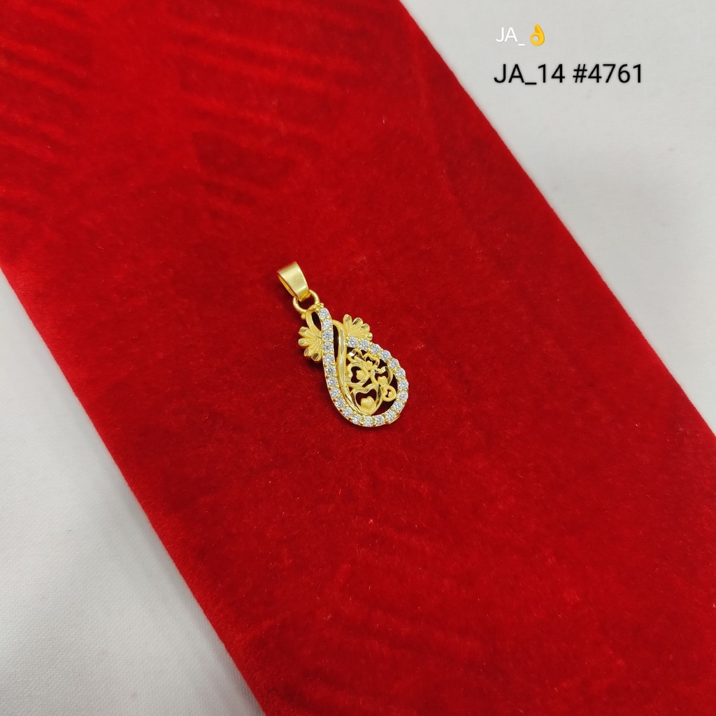 1 Gram Gold Plated Pendant DN-4761