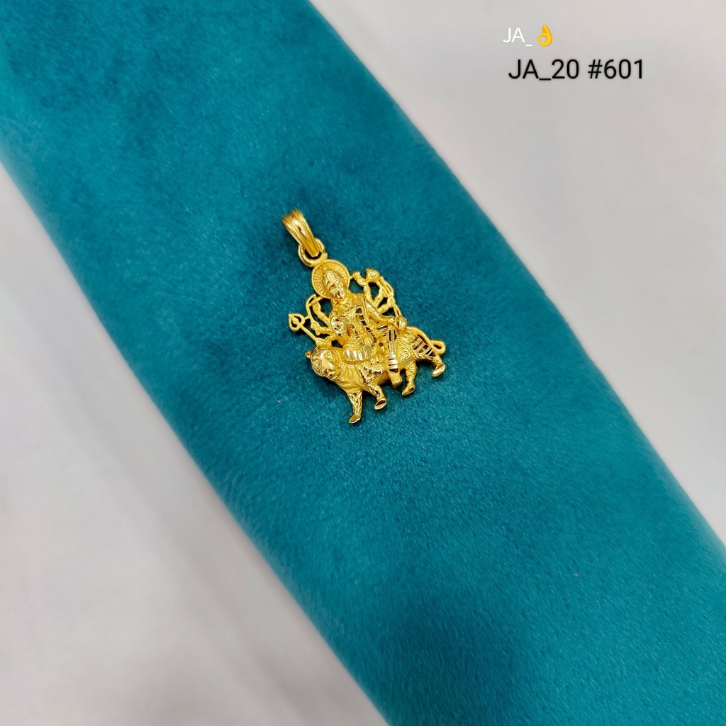 1 Gram Gold Plated Goddess Durga Pendant DN-601