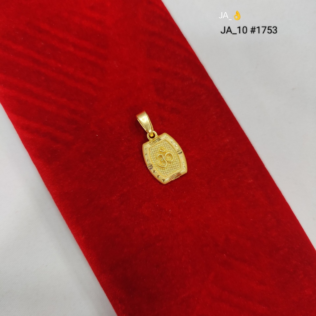 1 Gram Gold Plated "ॐ (Om)" Pendant DN-1753