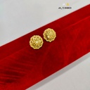 1 Gram Gold Plated Floral Stud Earrings DN-4803