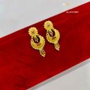 1 Gram Gold Plated Designer Long Drop Earrings DN-4801