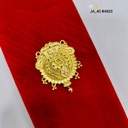 1 Gram Gold Plated Floral Traditional Pendant DN-4933