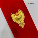 1 Gram Gold Plated Floral Paisley Pendant DN-4931