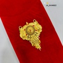 1 Gram Gold Plated Circular Traditional Pendant DN-4922