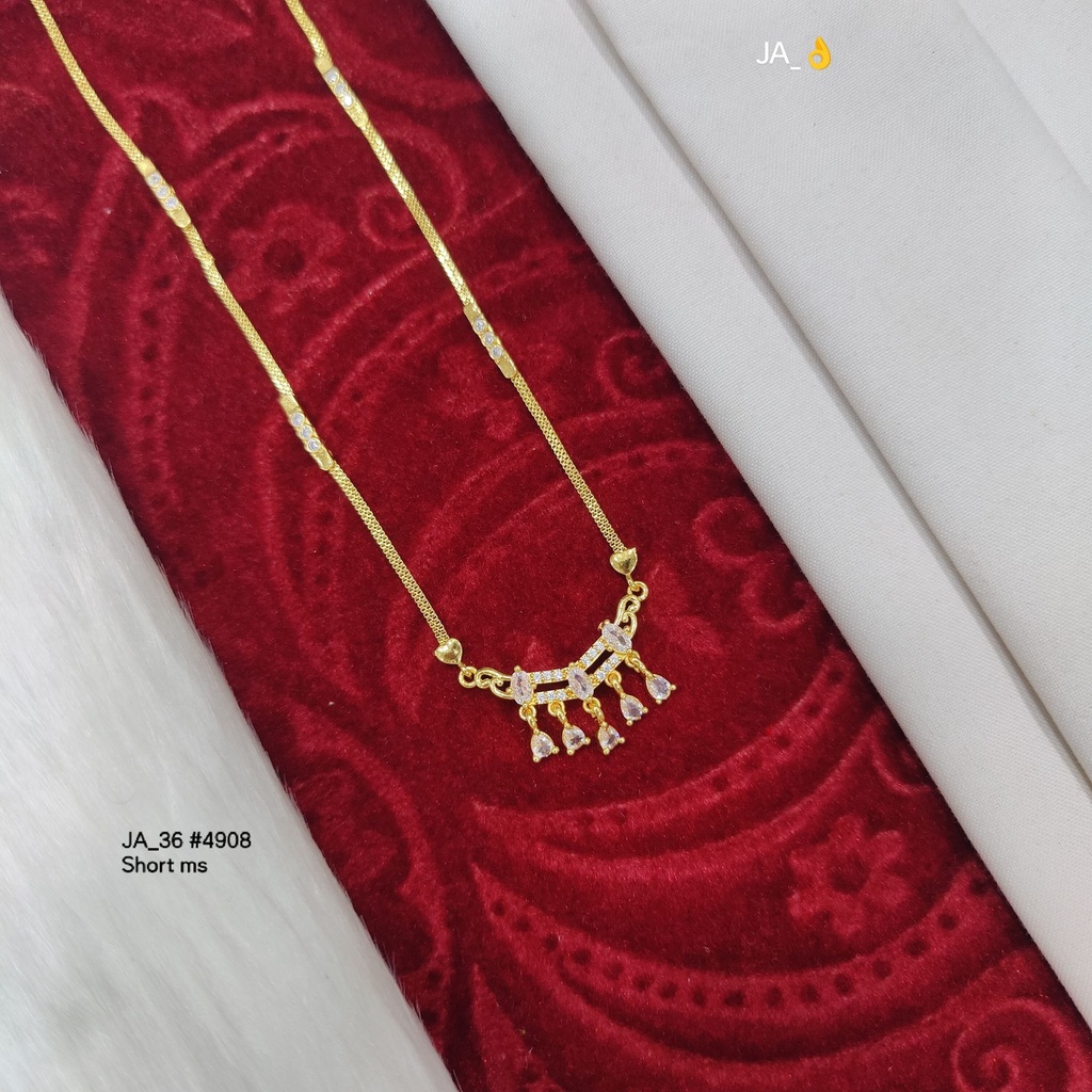 Elegant One Gram Gold-Plated DN-4908
