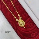Elegant One Gram Gold-Plated Pendant Chain – DN-4901