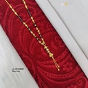 1 Gram Gold-Plated Short Mangalsutra DN-4890