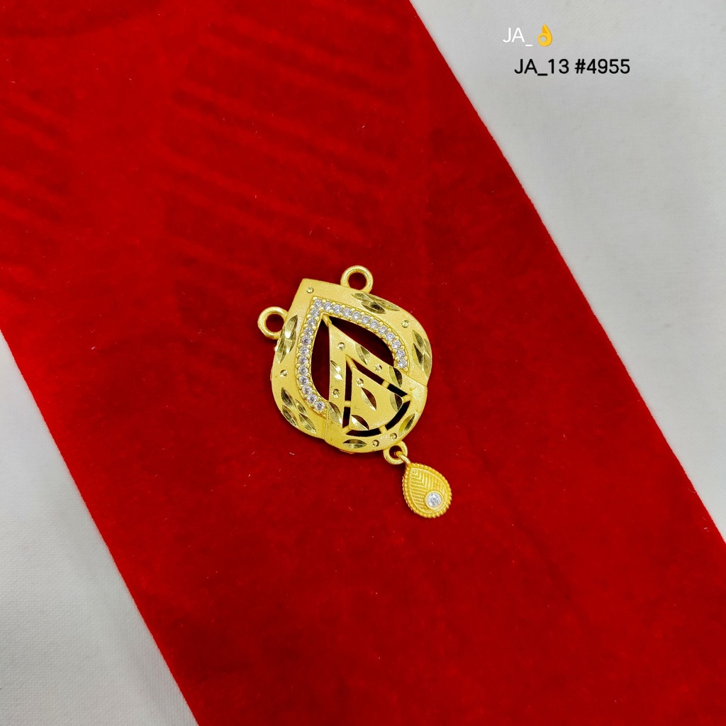 1 Gram Gold-Plated Designer Mangalsutra Pendant DN-4955