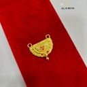 1 Gram Gold-Plated Traditional Half-Moon Pendant DN-5104