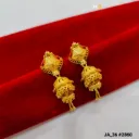 1 Gram Gold Plated Traditional Jhumka Earrings DN-2860