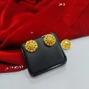 1 Gram Gold Plated Sunray Floral Stud Earrings DN-2210